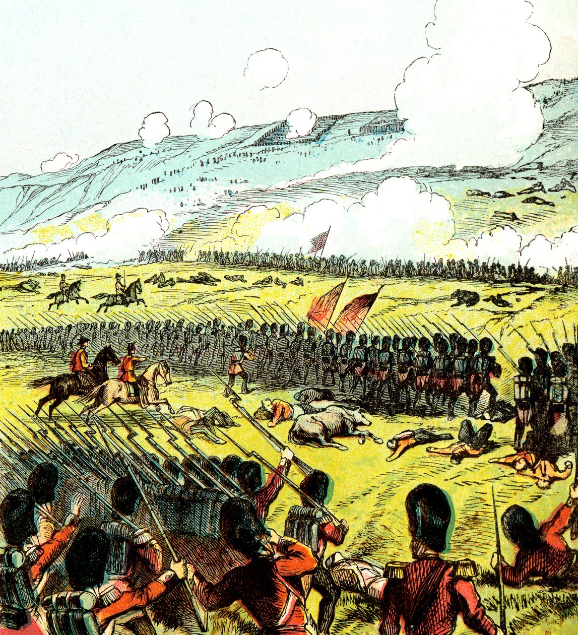 Az almai csata, 1854, 1850-es évek alkotó: Unbekannt