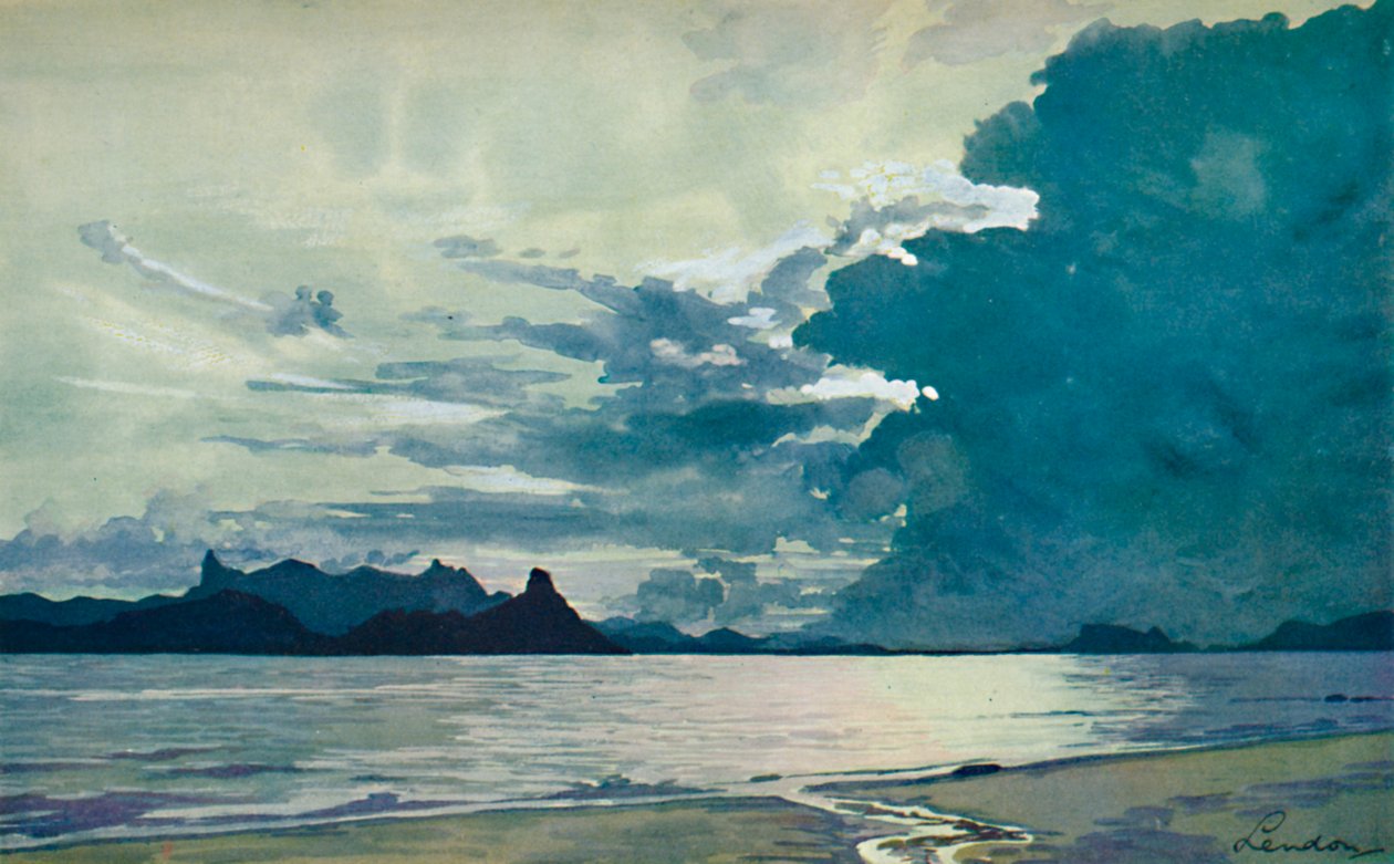 A Guanabarai-öböl, 1914 alkotó: Unbekannt