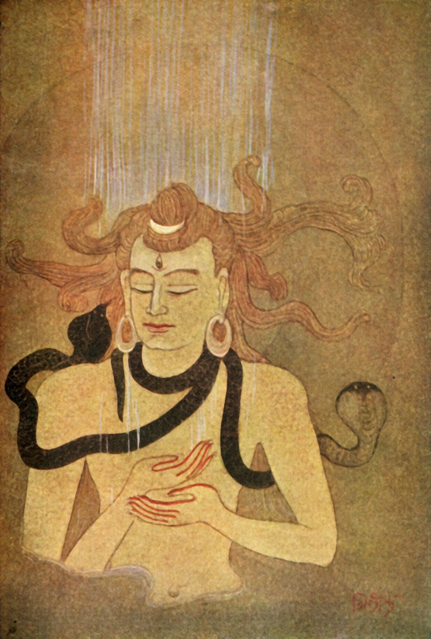 „Ganga születése”, 1920. alkotó: Unbekannt