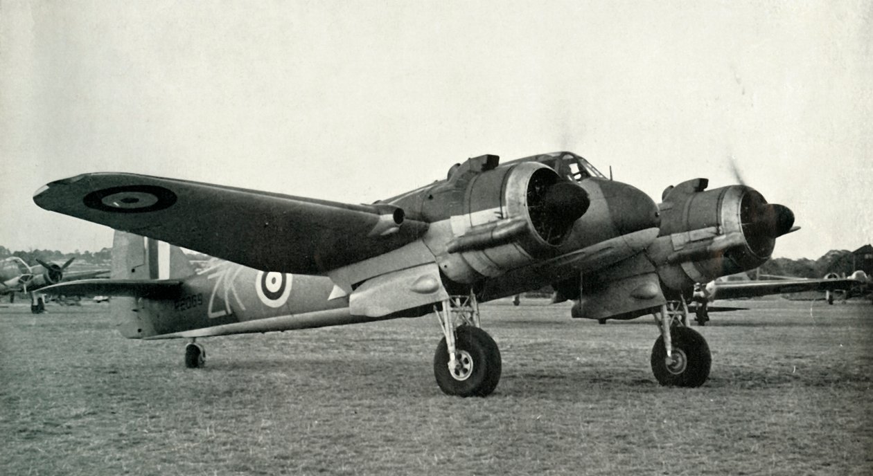 A Bristol Beaufighter, 1941. alkotó: Unbekannt