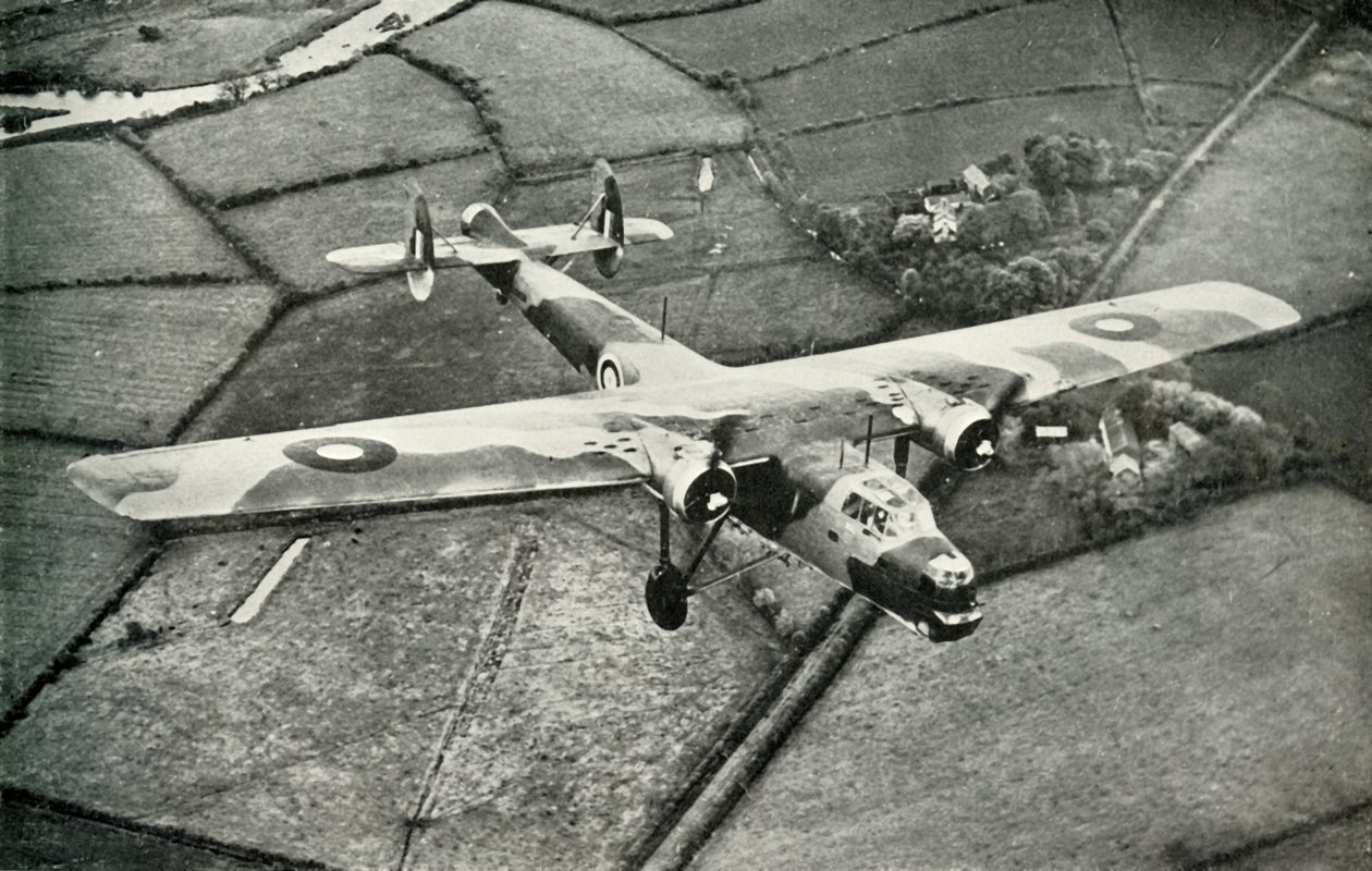 A Bristol Bombay, 1941. alkotó: Unbekannt