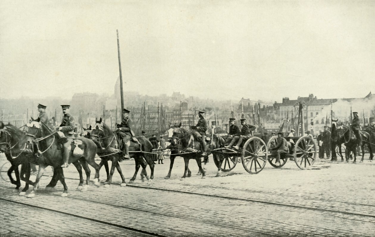 A brit expedíciós haderő Boulogne-ban, 1919. alkotó: Unbekannt