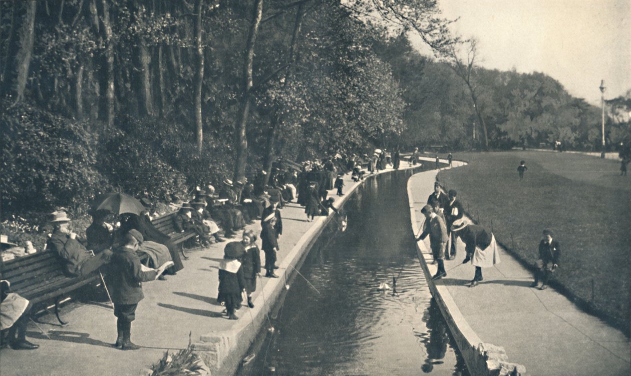 The Brook, Lower Gardens, 1910 alkotó: Unbekannt