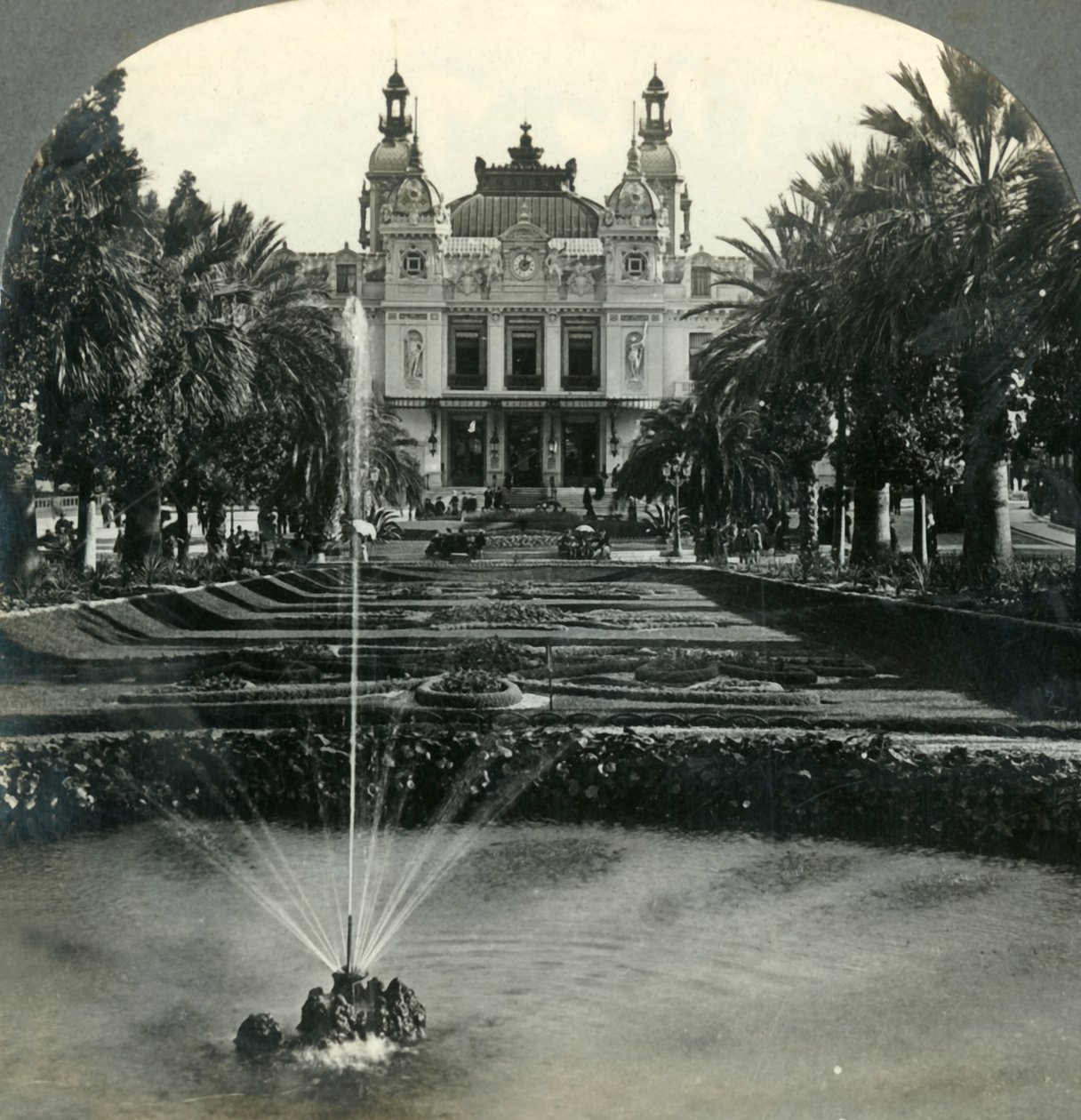 Kaszinó, Monte-Carlo, Monaco, 1900. alkotó: Unbekannt