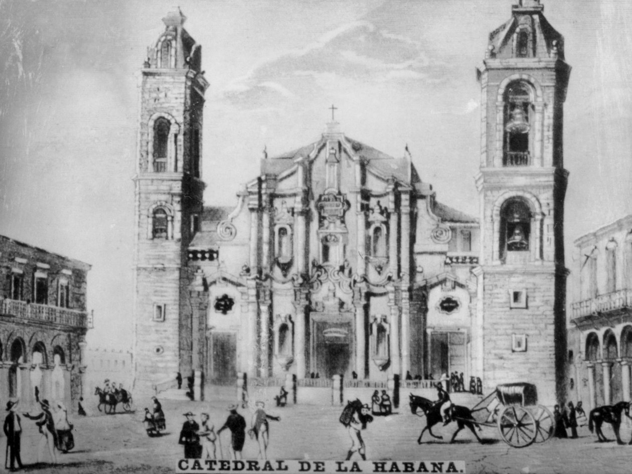 A havannai katedrális, 1789, 1920-as évek alkotó: Unbekannt