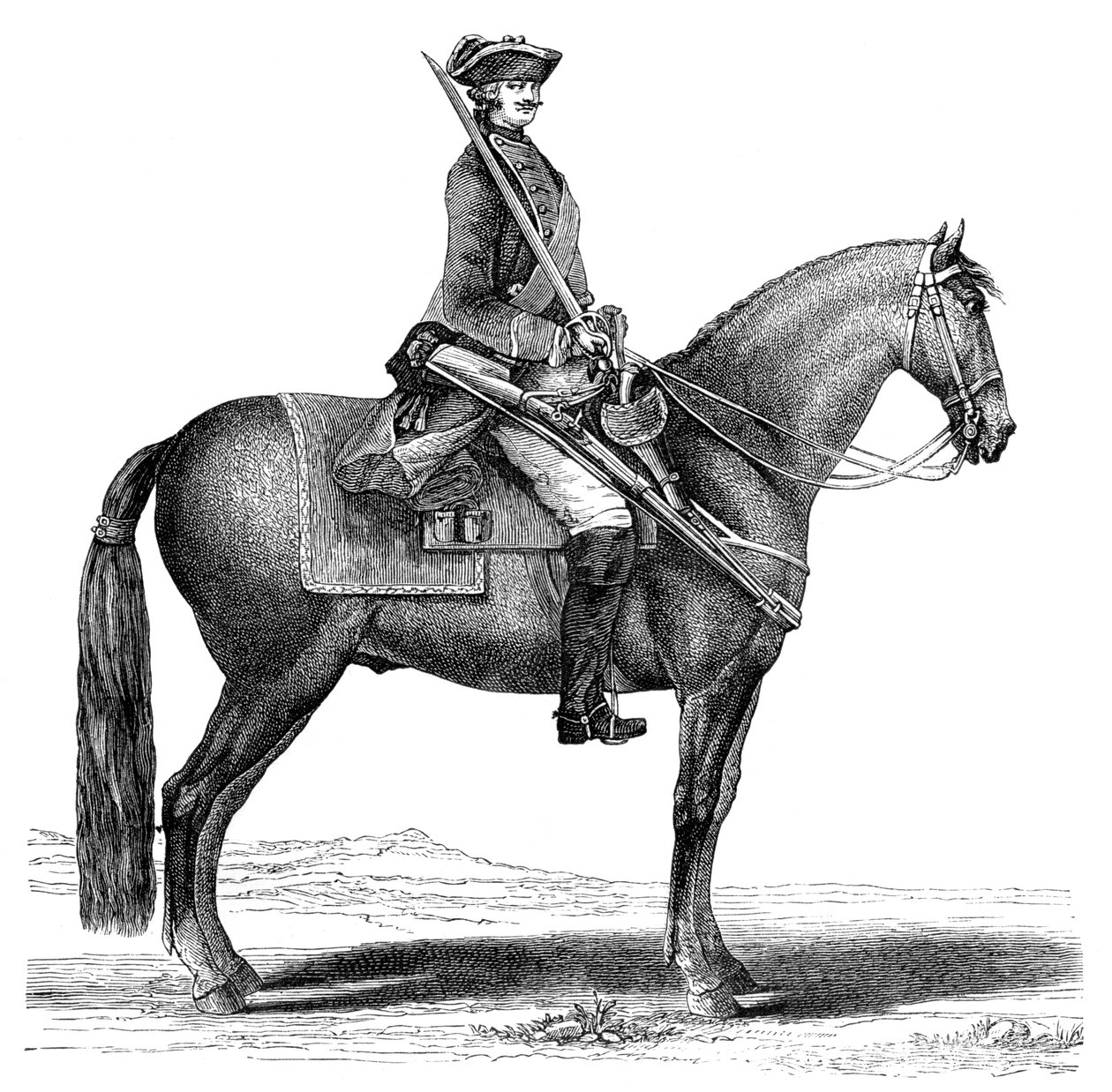 A lovag, 1885 alkotó: Unbekannt