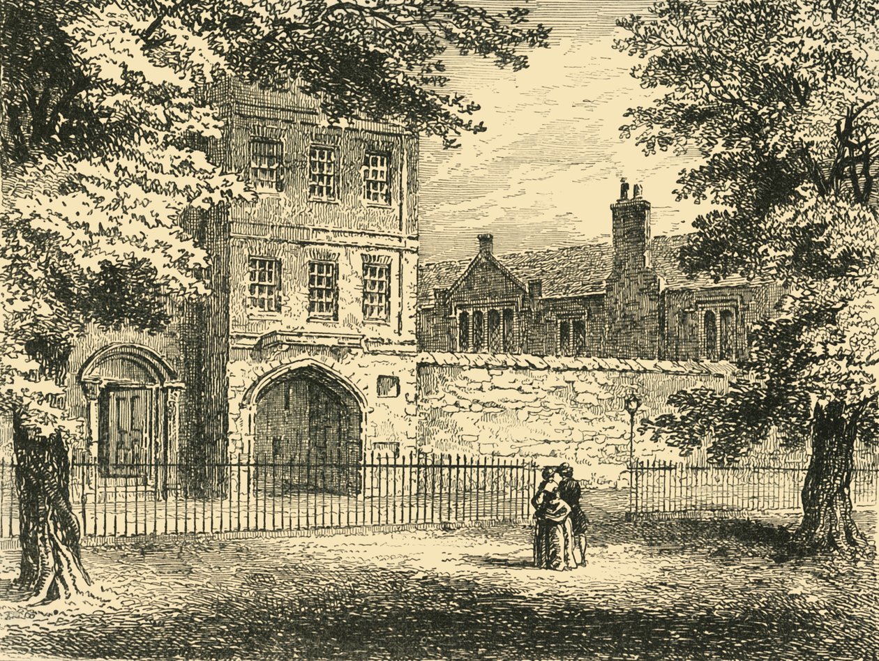 A Charterhouse, a térről, 1872. alkotó: Unbekannt