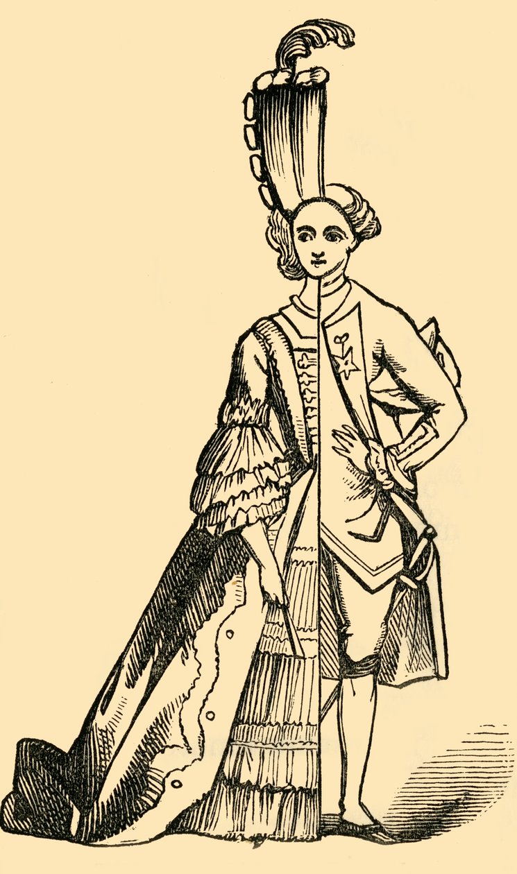 A Chevalier DEon, c1878. alkotó: Unbekannt