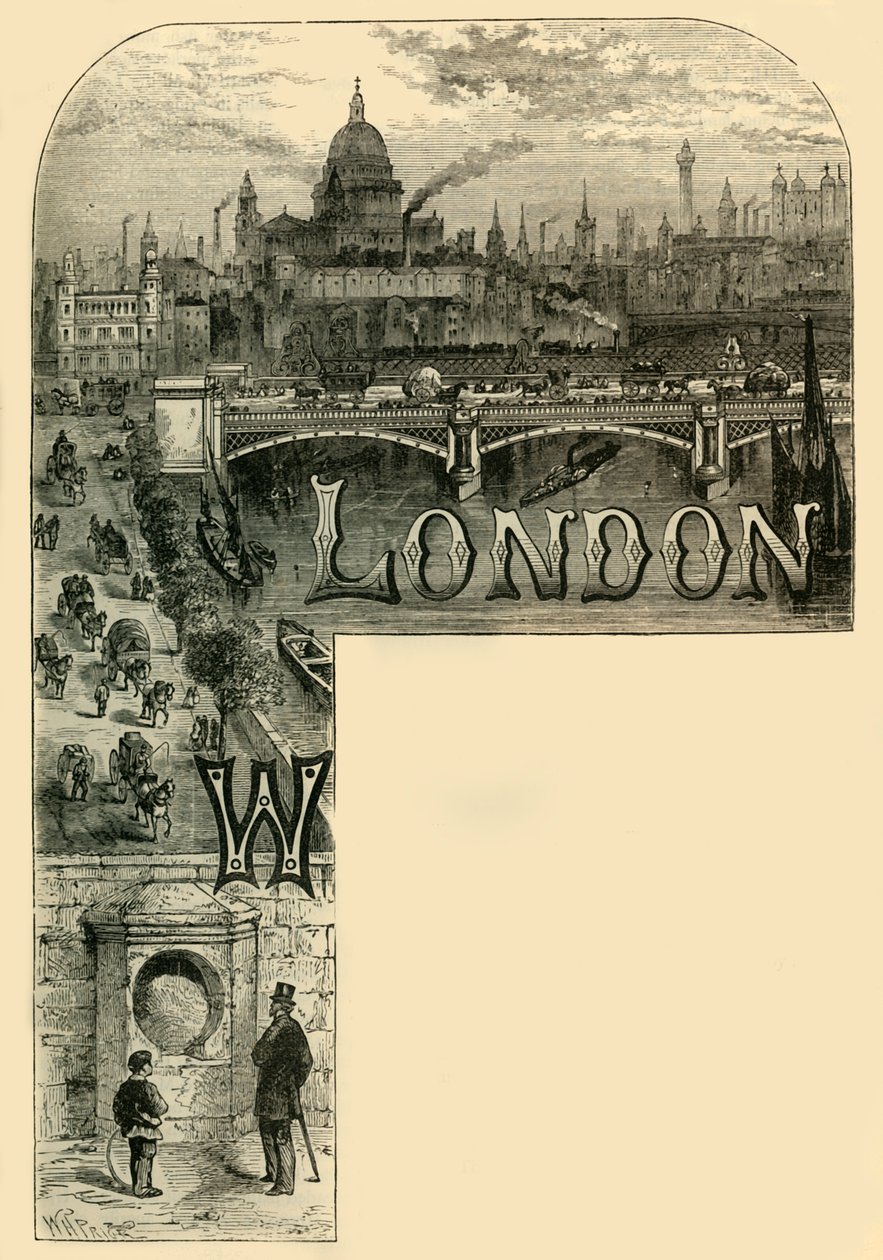 London City, 1872. alkotó: Unbekannt
