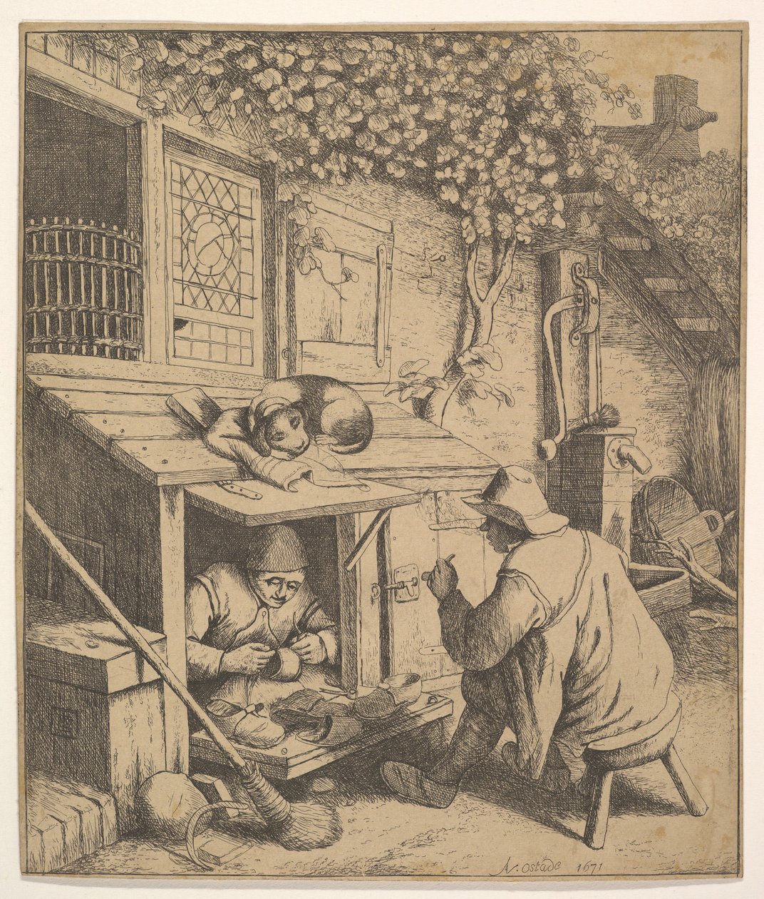 A Cobbler másolat.n.d. alkotó: Unbekannt