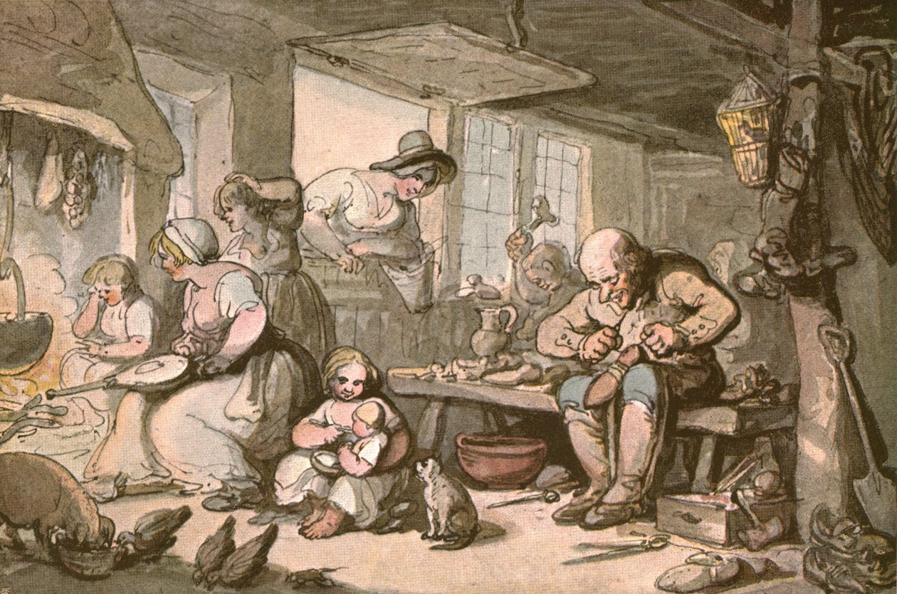 The Cobblers Happy Family, c1900. alkotó: Unbekannt