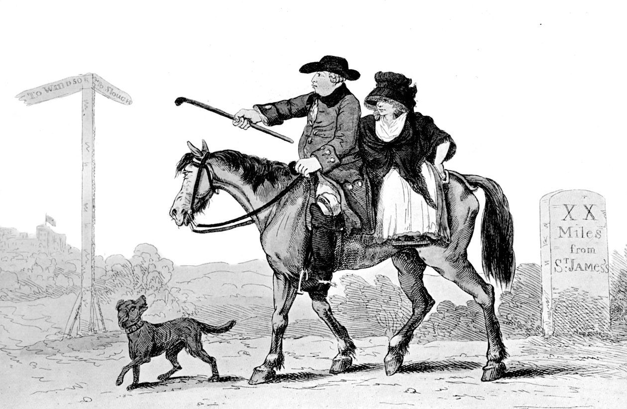 Az állandó pár, 1786 alkotó: Unbekannt