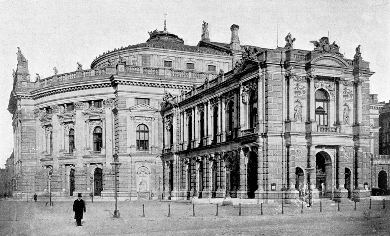The Court Theatre, Bécs, Ausztria, 1899 alkotó: Unbekannt