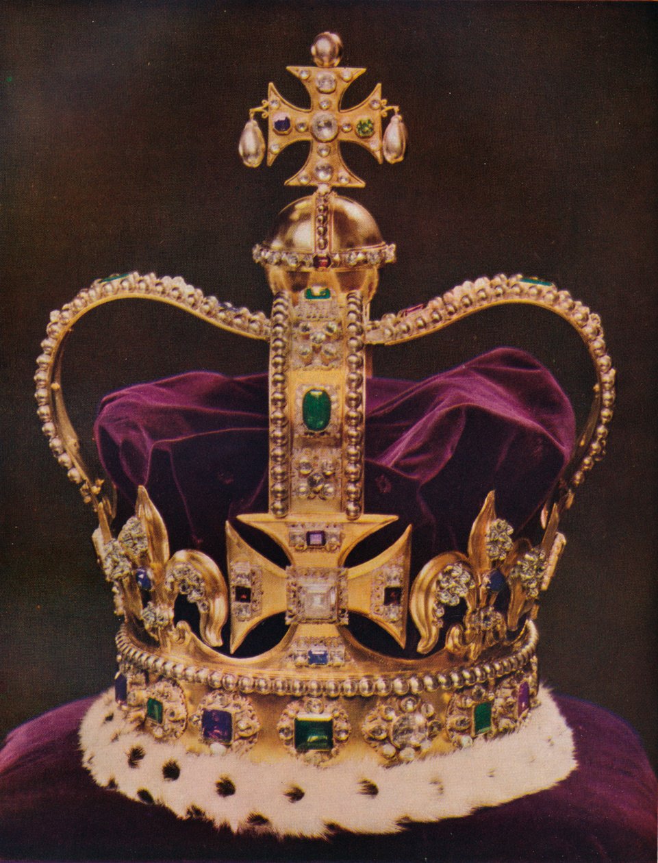 Anglia koronája, St Edwards Crown, 1937 alkotó: Unbekannt