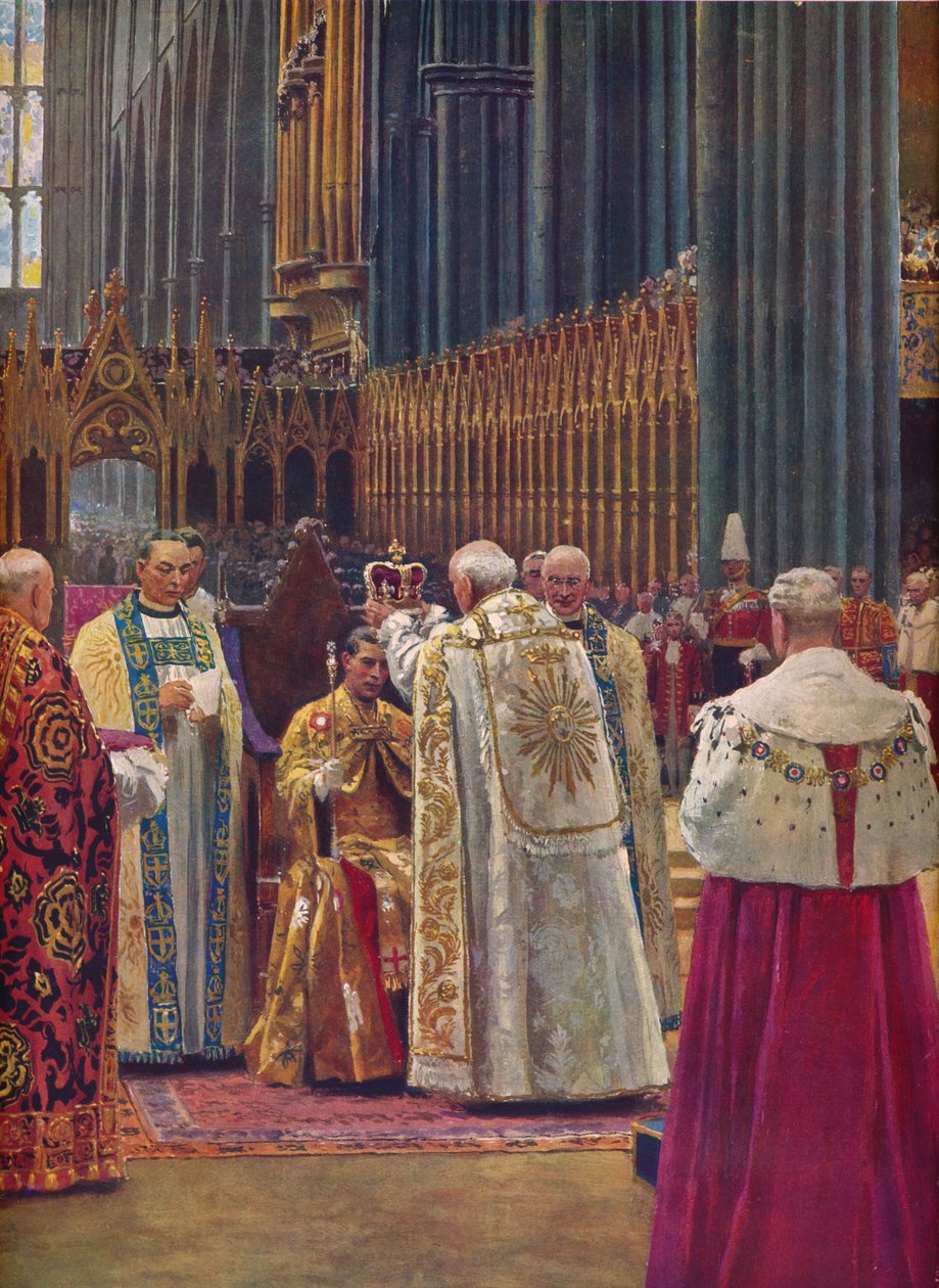 A király megkoronázása, 1937. alkotó: Unbekannt