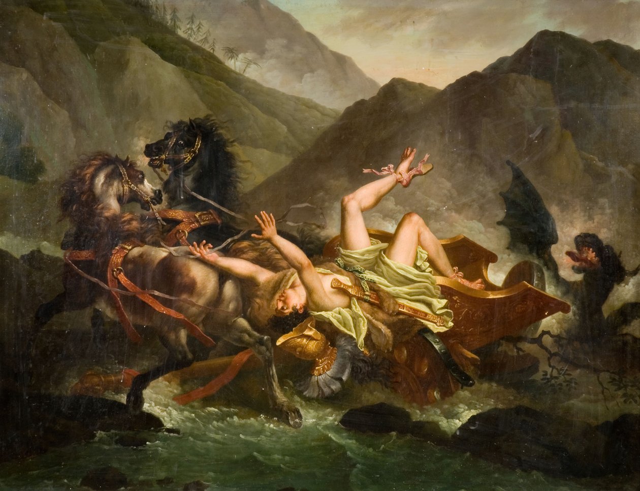 Hippolytus halála, 1780-1820. alkotó: Unbekannt