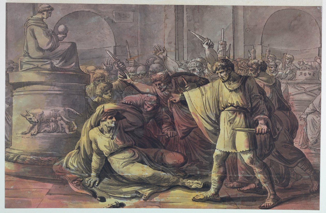 Julius Caesar halála alkotó: Unbekannt