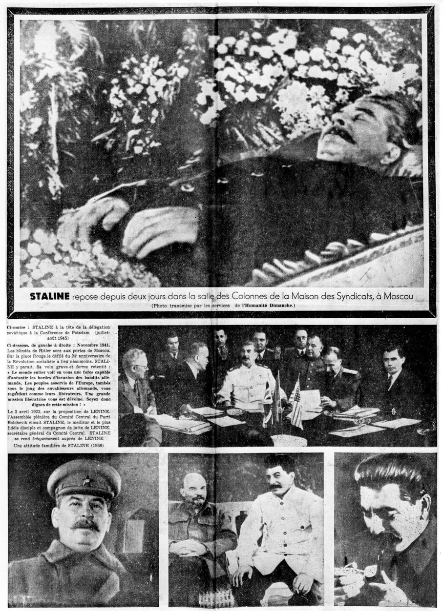 Sztálin halála, 1953. március 8 alkotó: Unbekannt