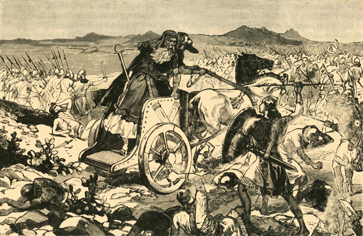 Adonizedeck veresége, 1890. alkotó: Unbekannt