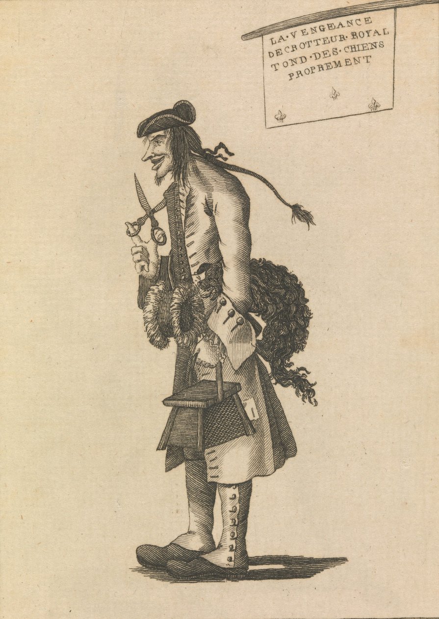 A kutyaborbély, 1771. április 25. alkotó: Unbekannt