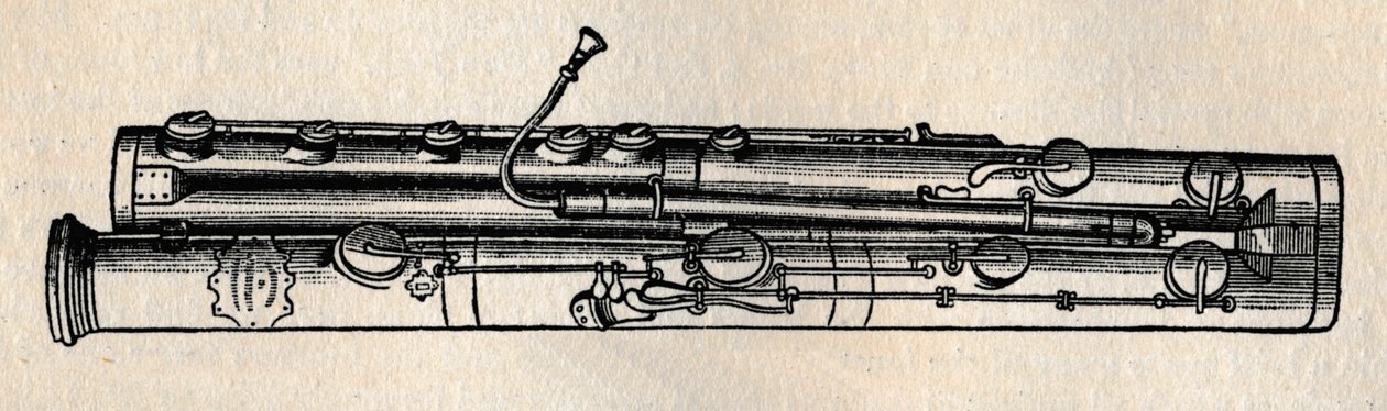 A dupla fagott, 1895. alkotó: Unbekannt