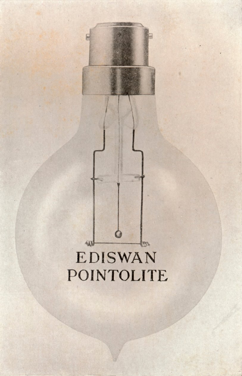 The Ediswan Pointolite, c1916 alkotó: Unbekannt