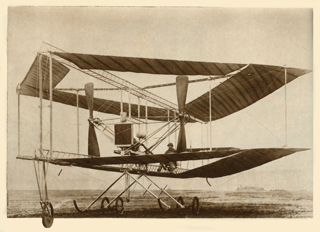 Az Edwards Rhomboidal biplane, 1911, 1935. alkotó: Unbekannt