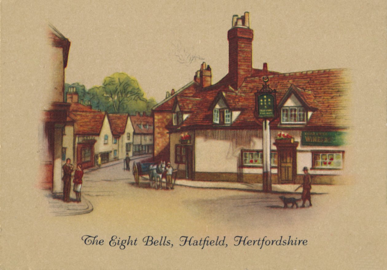 The Eight Bells, Hatfield, Hertfordshire, 1939 alkotó: Unbekannt