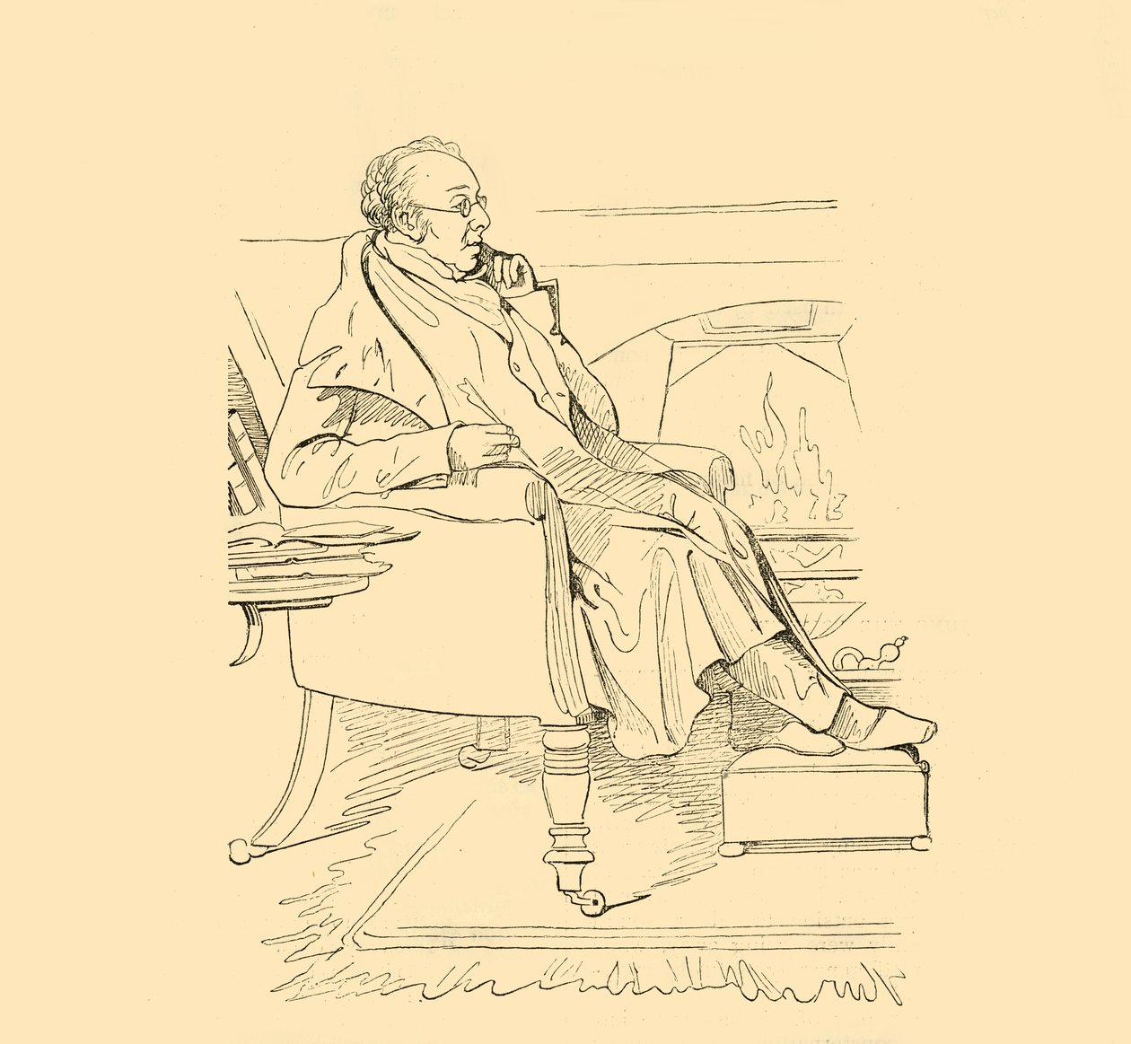 The Elder DIsraeli, 1840-es évek, 1881. alkotó: Unbekannt