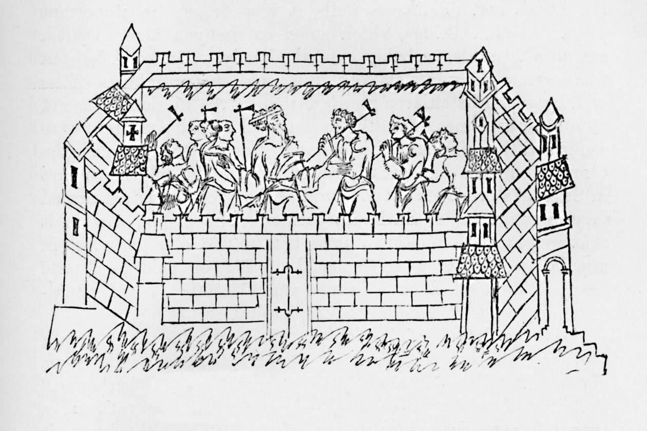 Az angol Burgh MS. 1902. jún. xi alkotó: Unbekannt