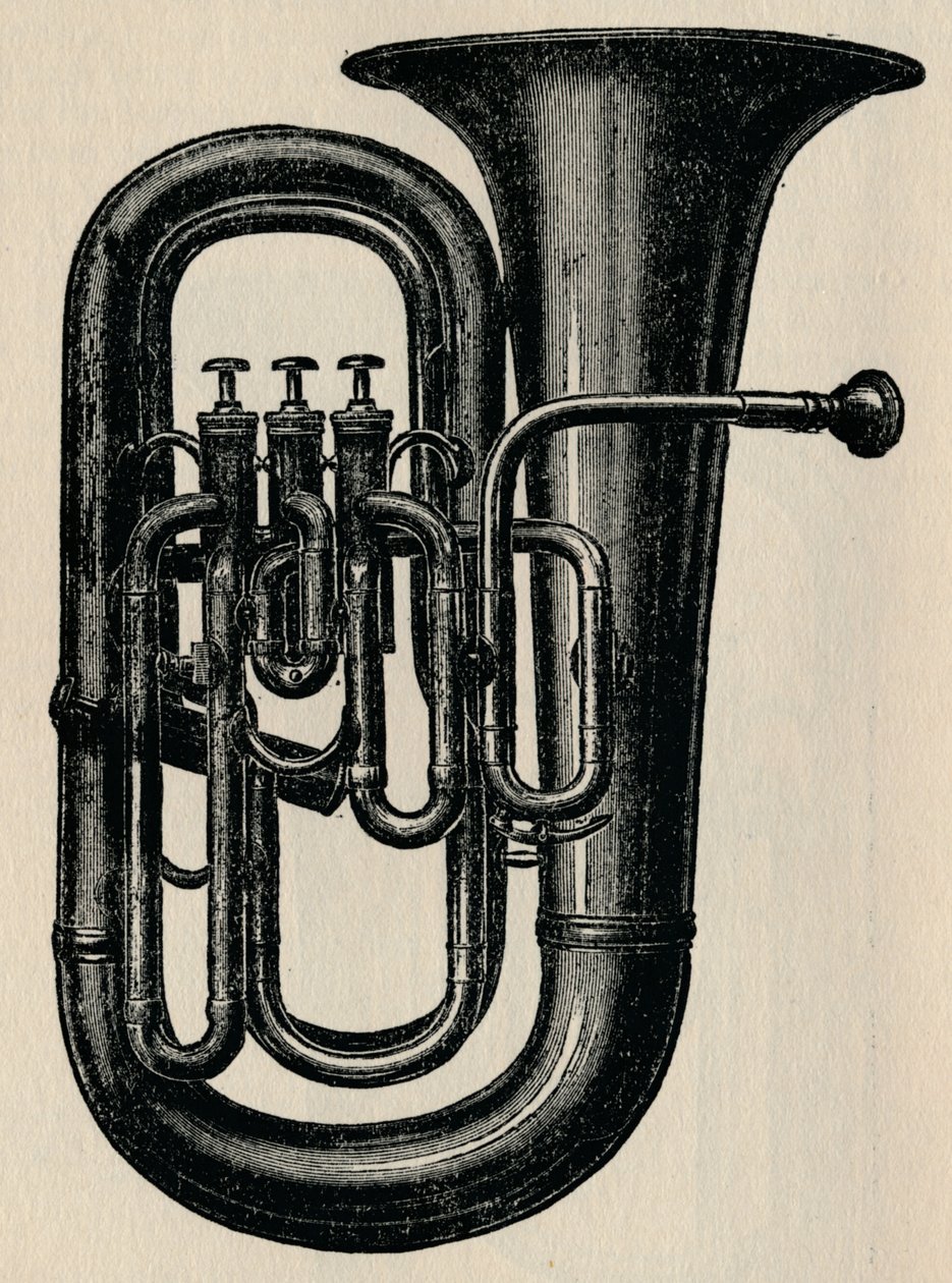Az eufónium, 1910. alkotó: Unbekannt