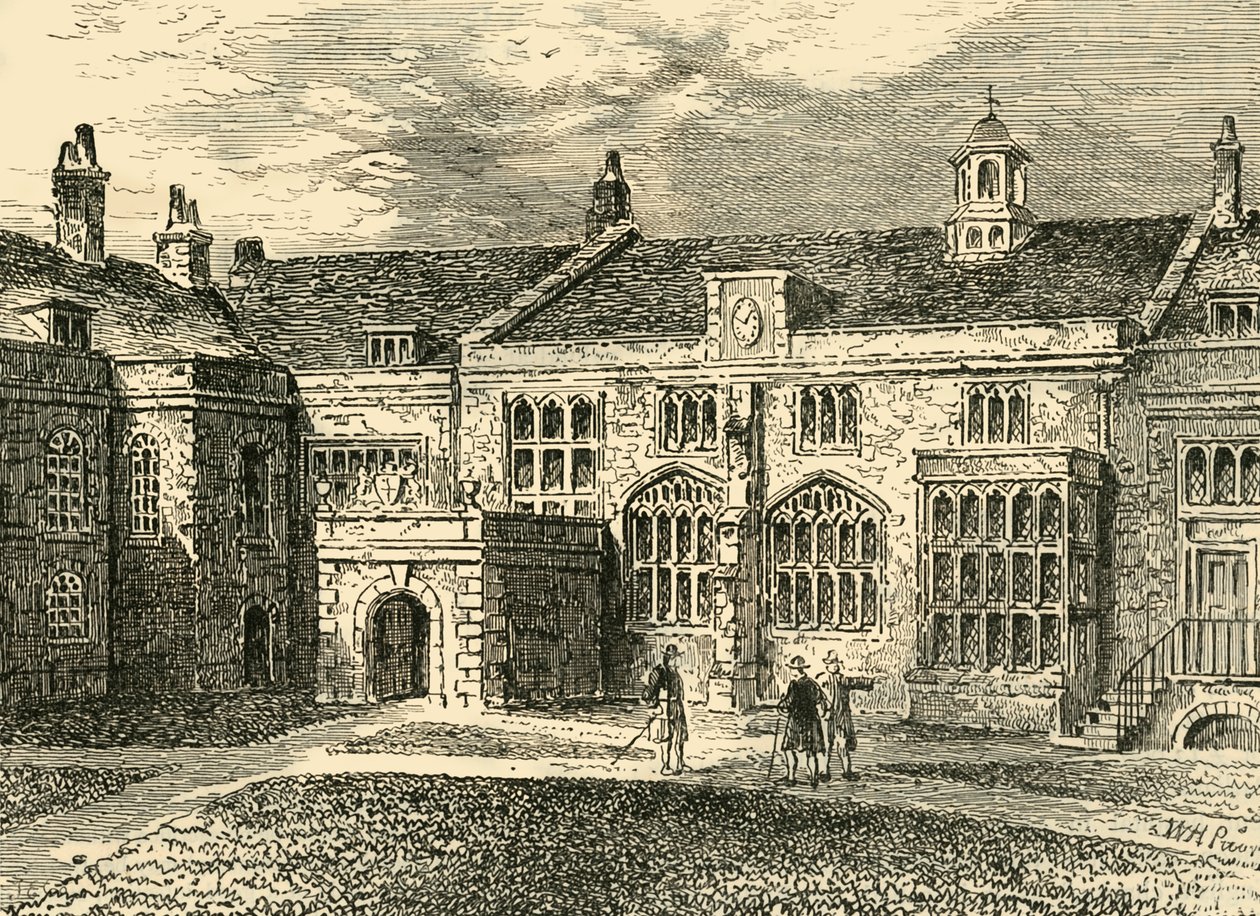 A terem külseje, Charterhouse, 1872. alkotó: Unbekannt