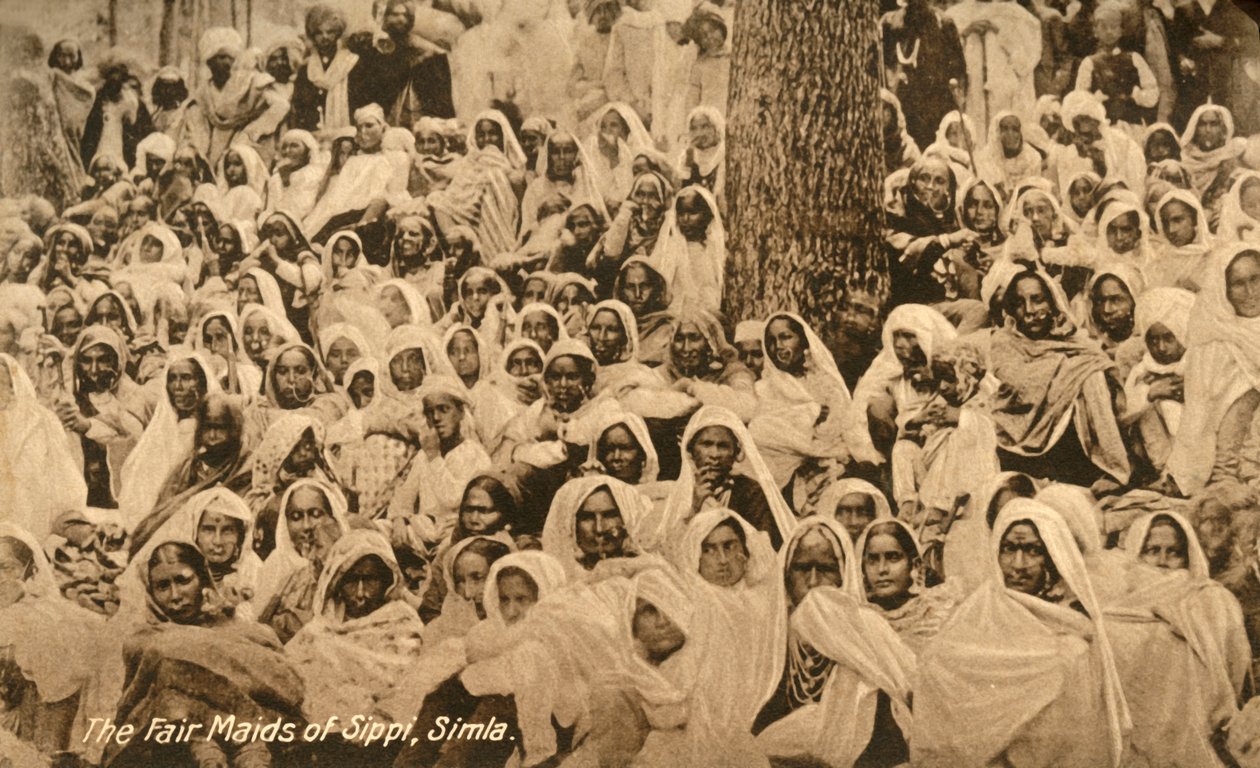 The Fair Maids of Sippi, Simla, c1918-c1939. alkotó: Unbekannt