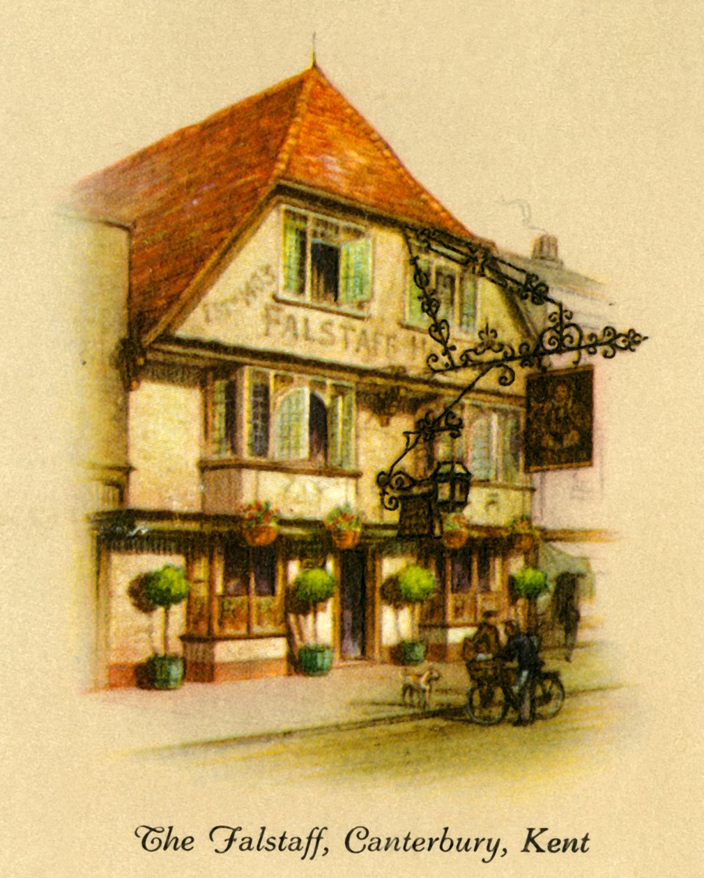 The Falstaff, Canterbury, Kent, 1936. alkotó: Unbekannt