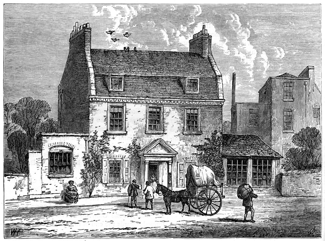 The Farthing Pie House, London, 1820, 1891 alkotó: Unbekannt