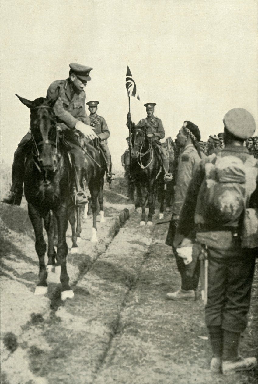 A tábornagy köszönetet mond csapatainak, 1919. alkotó: Unbekannt