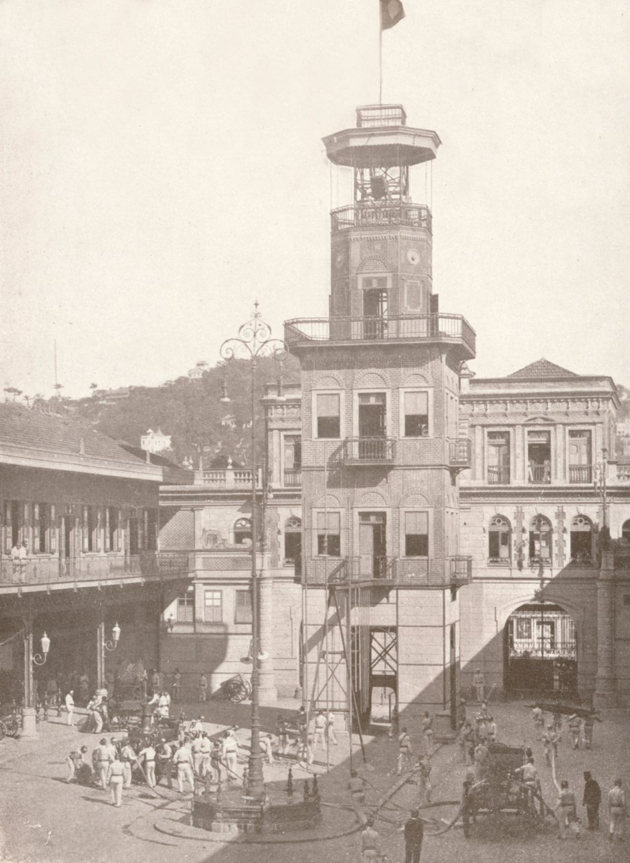 A Tűzoltóparancsnokság, 1914 alkotó: Unbekannt