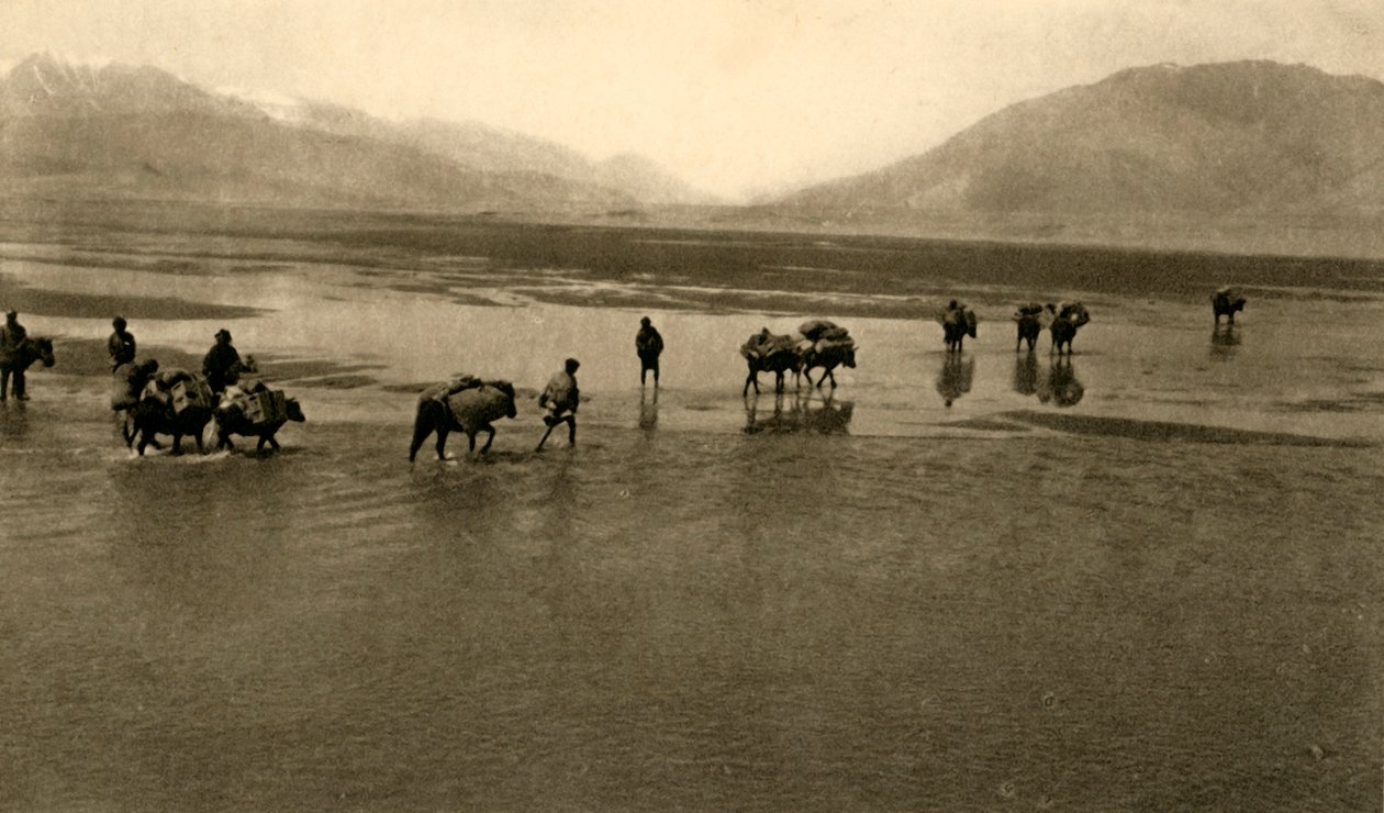 A Mount Everest első képe, c1918-c1939. alkotó: Unbekannt