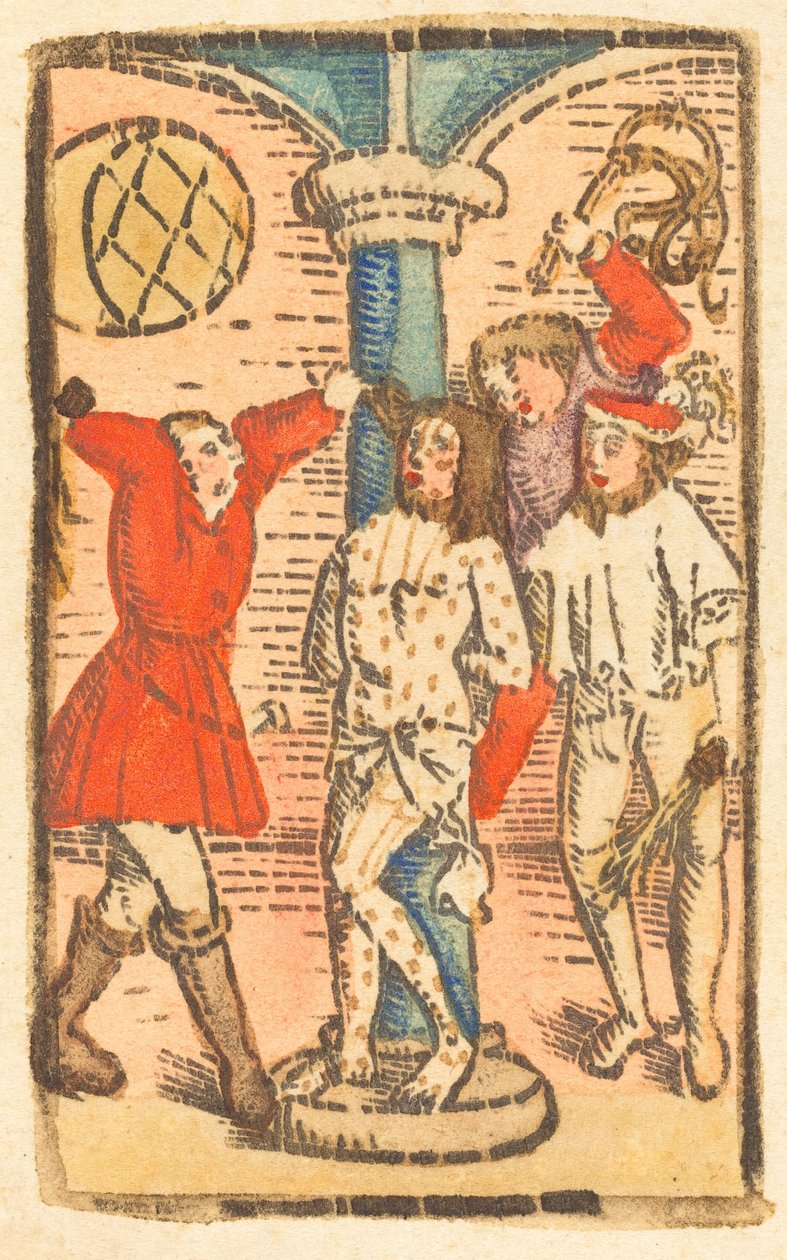 A zászlózás, 14801500. alkotó: Unbekannt