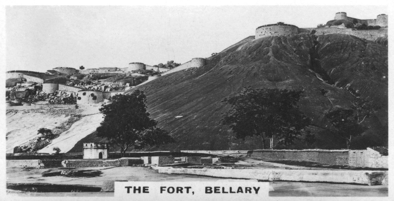 Az erőd, Bellary, Karnataka, India, 1925 alkotó: Unbekannt