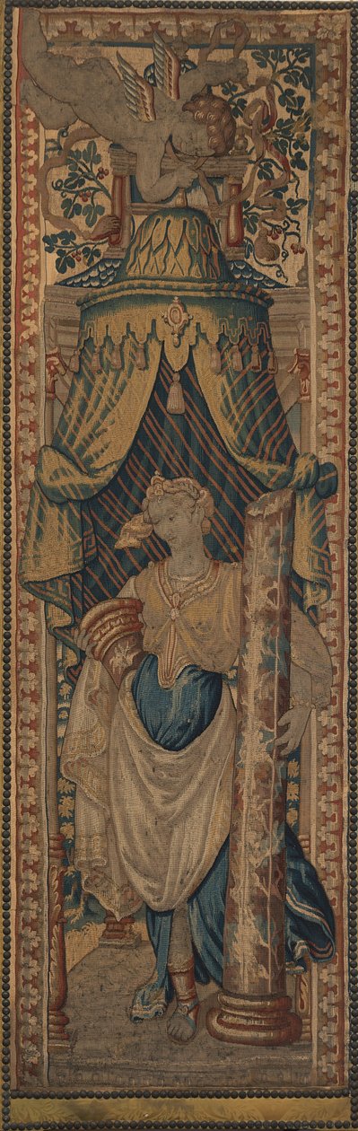 A négy kardinális erény: Erősség, c. 15501600. alkotó: Unbekannt