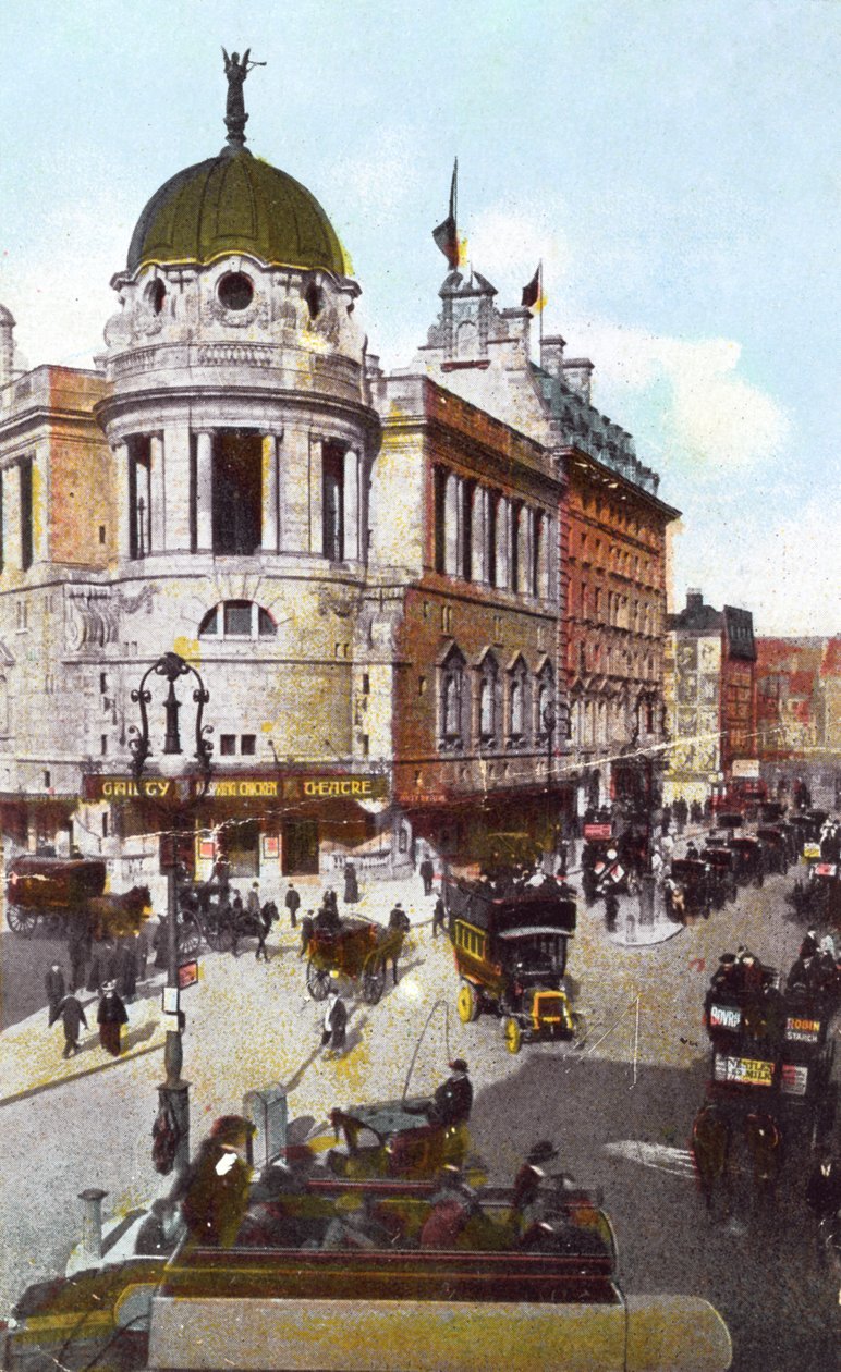 The Gaiety Theatre, Strand, London, 1907 alkotó: Unbekannt