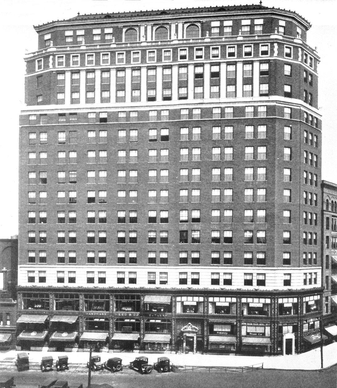 A Genesee épület, Buffalo, New York, 1924 alkotó: Unbekannt
