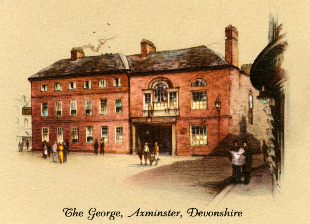 The George, Axminster, Devonshire, 1936. alkotó: Unbekannt