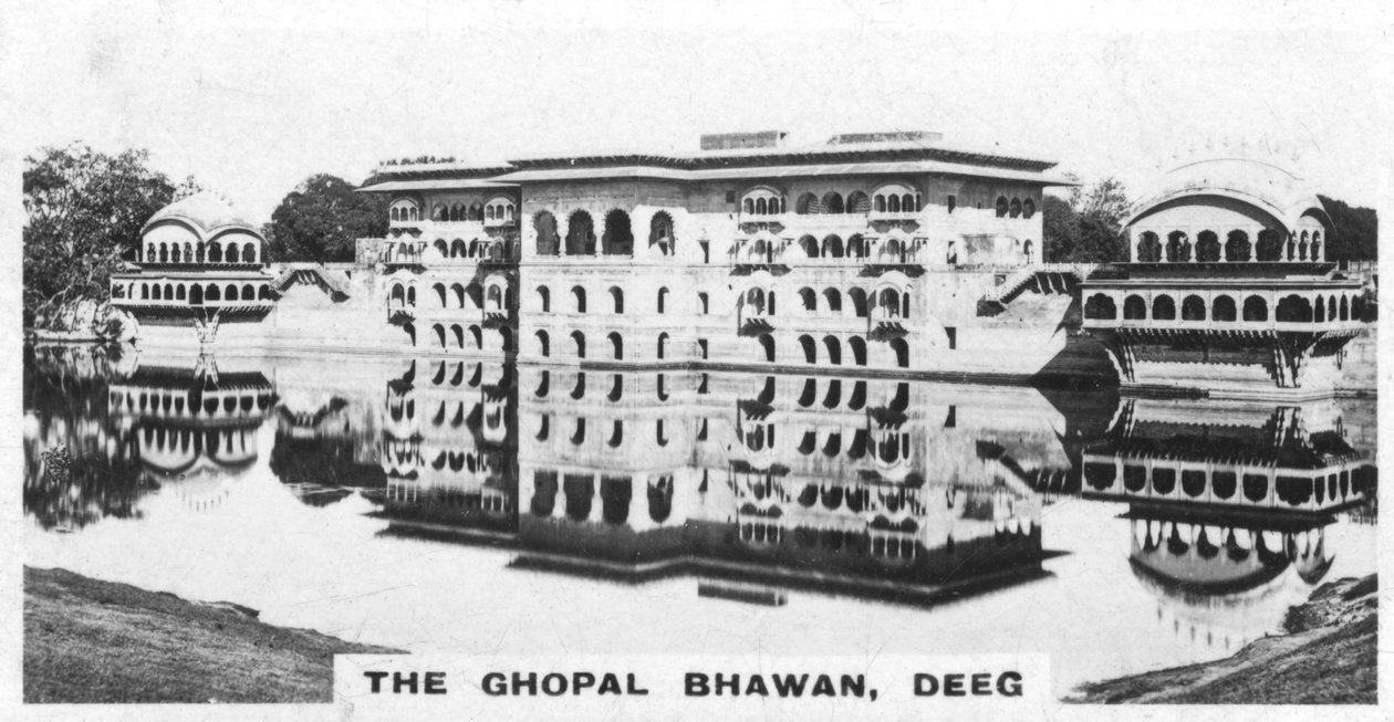 The Ghopal Bhawan, Deeg, Rajasthan, India, 1925 alkotó: Unbekannt