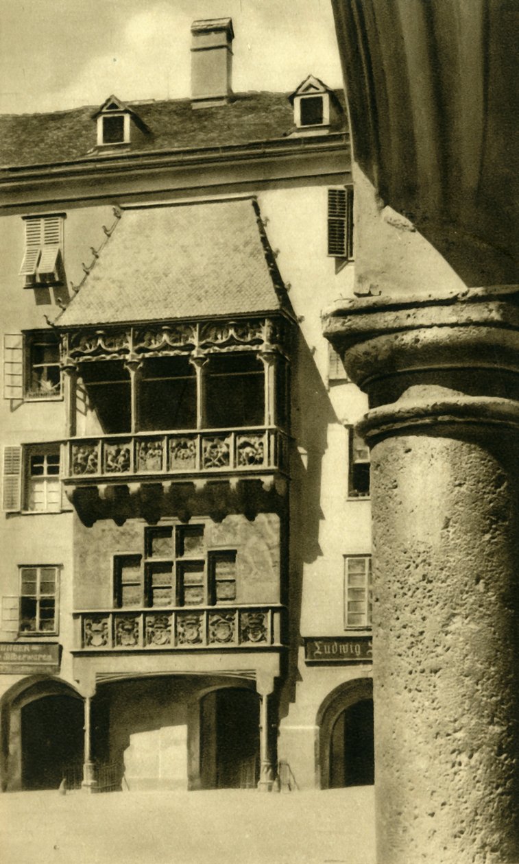 The Goldenes Dachl, Innsbruck, Tirol, Ausztria, 1935. alkotó: Unbekannt