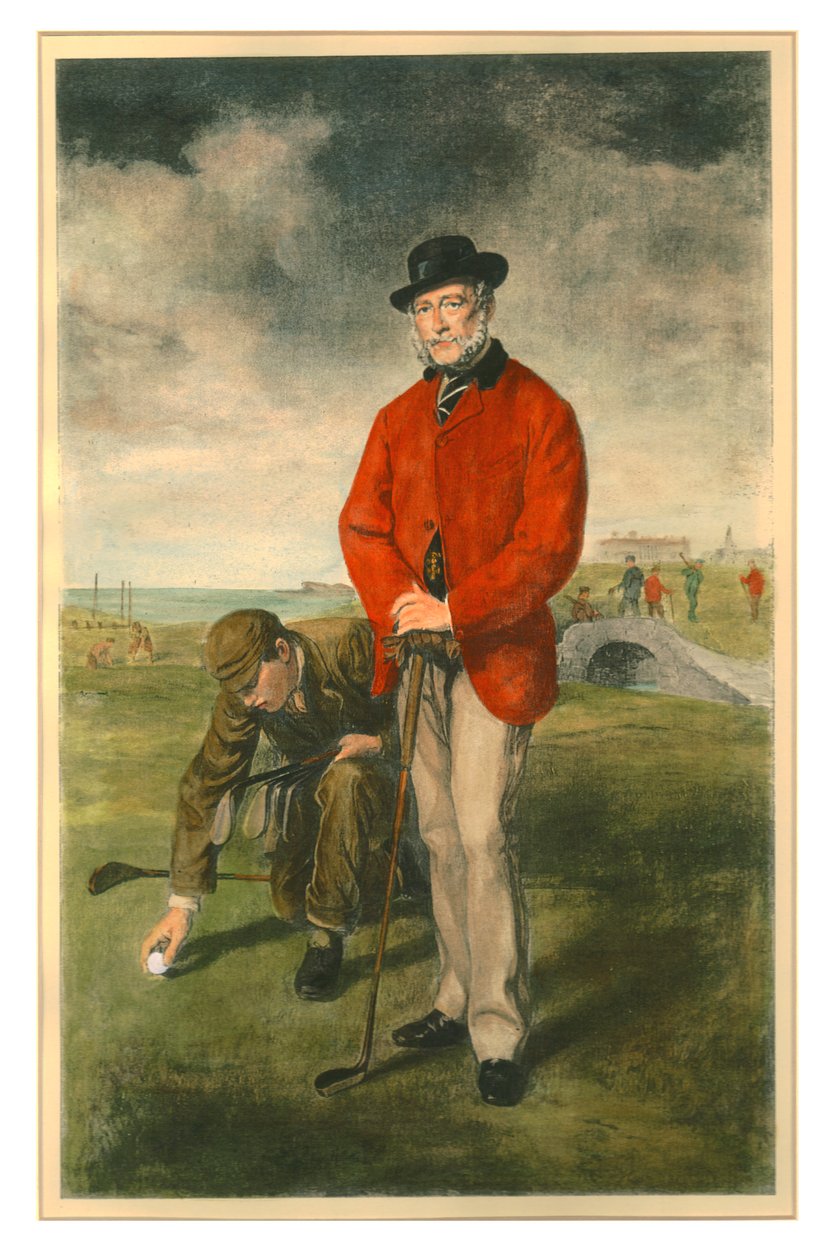 A golfozó, 19. század. alkotó: Unbekannt