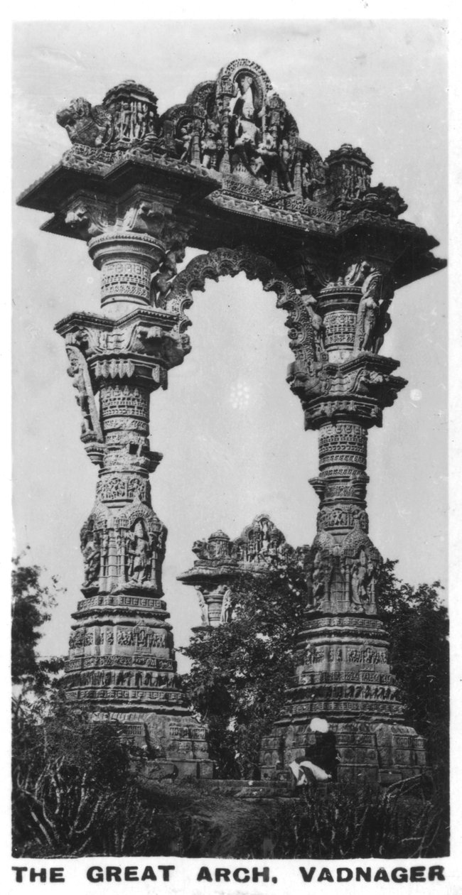 The Great Arch, Vadnagar, Gujarat, India, 1925 alkotó: Unbekannt