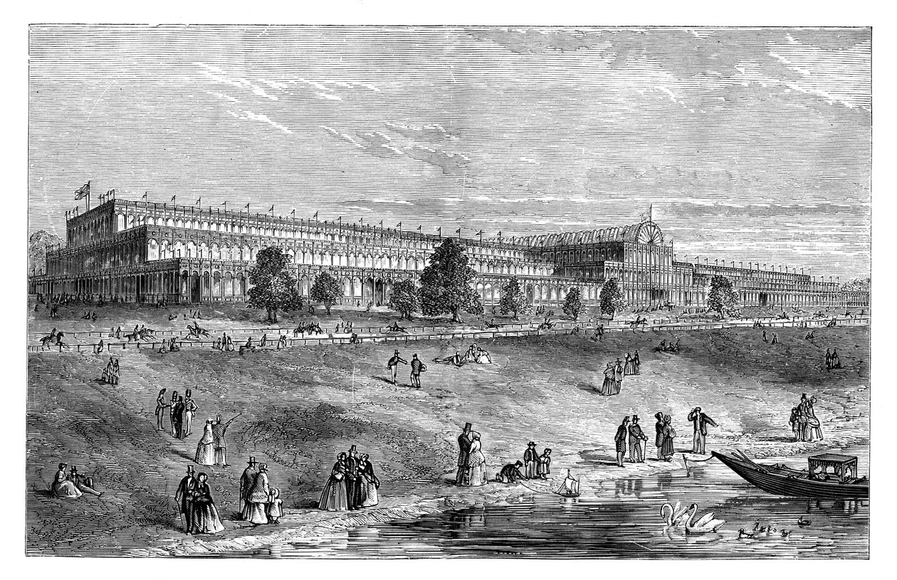 The Great Exhibition, Hyde Park, London, 1851, 1888. alkotó: Unbekannt