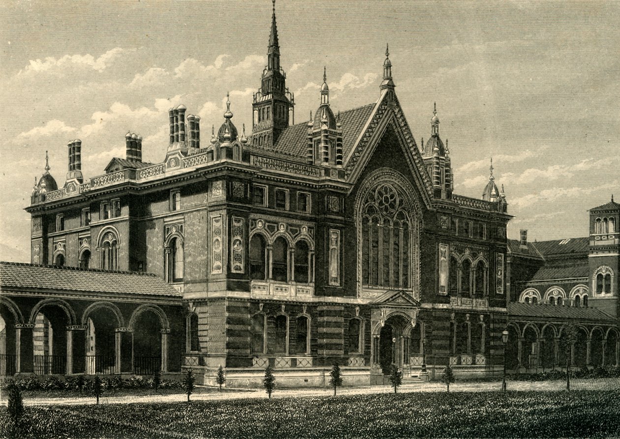 The Great Hall, Dulwich College, 1878. alkotó: Unbekannt